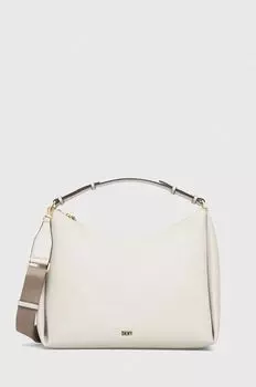 Красивая сумочка DKNY, бежевый