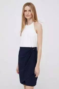 Красивое платье DKNY, темно-синий