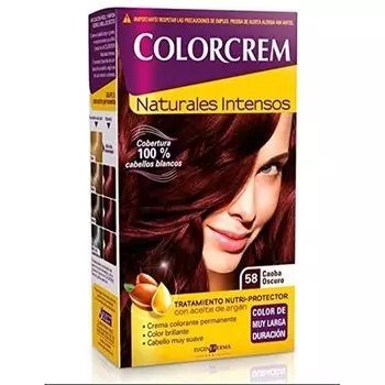 Краска для волос 058 Темно-красный коричневый, Colorcrem
