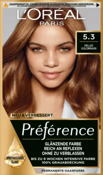 Краска для волос 5.3 Вирджиния светло-золотисто-русый 1 шт. L'Oreal