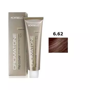 Краска для волос №. 6,62, 60 мл Montibello, Cromatone RECOVER