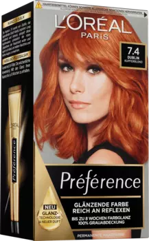 Краска для волос 7.4 Дублин медный блондин 1 шт. L'Oreal
