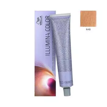 Краска для волос (9/43), 60 мл Wella Professionals, Illumina Color