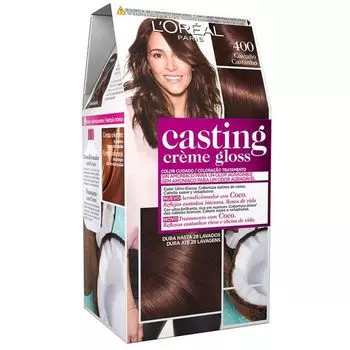 Краска для волос Casting Creme Gloss Tintes L'Oral Pars, 400 Castao