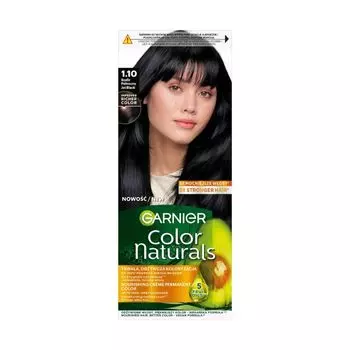 Краска для волос Color Naturals Garnier, цвет 1.10 jet black