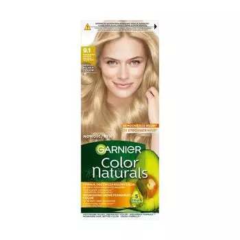 Краска для волос Color Naturals Garnier, цвет 9.1 natural extra light ash blond