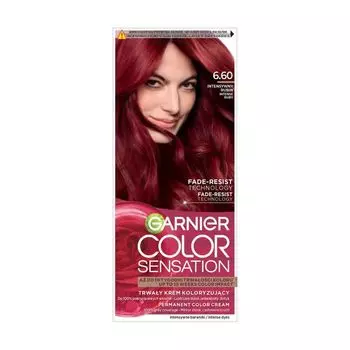 Краска для волос Color Sensation Garnier, цвет 6.60 intense ruby