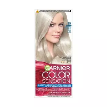 Краска для волос Color Sensation Garnier, цвет s9 silver ash blond