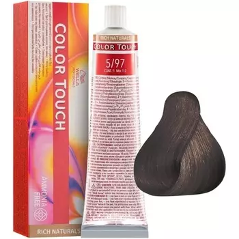 Краска для волос Color Touch Rich Naturals без аммиака 5/97 Светло-коричневый Cendre Sabbia, Wella