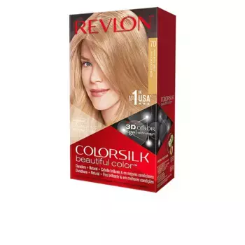 Краска для волос Colorsilk tinte Revlon Mass Market, цвет 70-rubio medio ceniza, 1 шт.