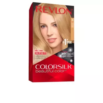 Краска для волос Colorsilk tinte Revlon Mass Market, цвет 74-rubio medio, 1 шт.