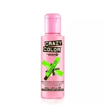 Краска для волос Crazy Color Neon Green - 4x100 мл Renbow