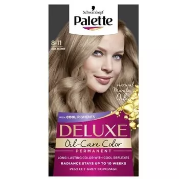 Краска для волос Deluxe Oil-Care Color с микроэлементами Markenlos