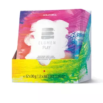 Краска для волос Elumen play semi permanent hair color oxidant-free Goldwell, цвет eraser 12 x, 12 x 30 гр.