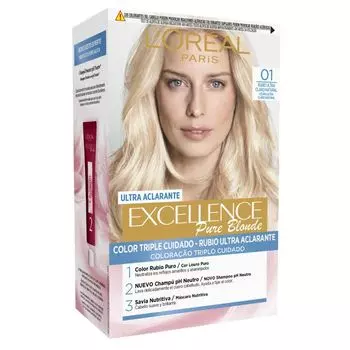Краска для волос Excellence Creme Blonde Supreme Tintes L'Oral Pars, Rubio Claro