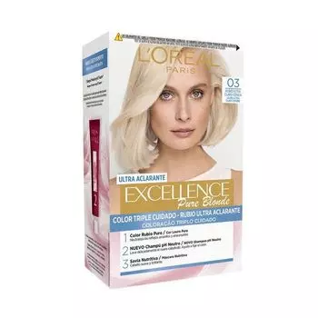 Краска для волос Excellence Creme Blonde Supreme Tintes L'Oral Pars, 03 Rubio Ultra Claro Ceniza