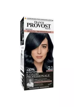 Краска для волос FRANCK PROVOST TINTA CAPELLI COLORE PROFESSIONALE A DOMICILIO VALORIZZA RIFLESSI E BRILLANTEZZA PENNELLO DI PRECISIONE INCLUSO, 3 PACK Franck Provost, черный