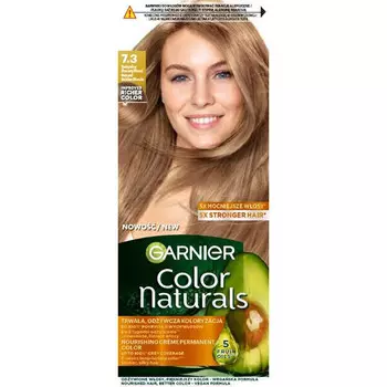 Краска для волос Garnier Color Naturals питательная 7.3 Natural Golden Blonde
