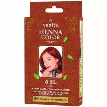 Краска для волос Henna Color 8 Ruby 25 мл Venita