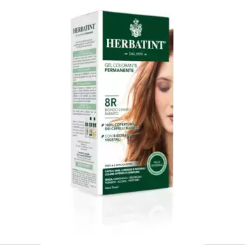 Краска для волос Herbatint Permanent Gel 8R Light Blonde Copper 150 мл