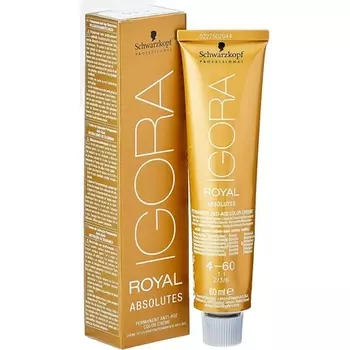 Краска для волос Igora Royal Absolutes 4-60 Medium Brown Natural Brown 60мл, Schwarzkopf