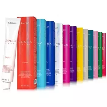 Краска для волос Kemon Colorful Green Direct, 4,2 унции, 125 мл, Lunex System