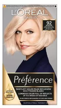 Краска для волос L’Oral Preference 92 Warsaw, 1 шт