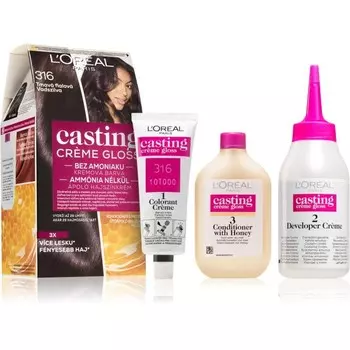 Краска для волос L'Oreal Paris Casting Creme Gloss оттенок 316 Сливовый 1 шт L’Oreal Paris