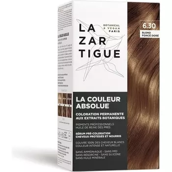 Краска для волос La Couleur Absolue The Absolute Color 6.30 Темно-золотистый блондин, Lazartigue