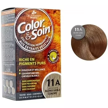 Краска для волос Les 3 Chenes Color & Soin Woman - Sand Ash Blonde 11A Les 3 ChNes