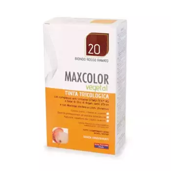 Краска для волос Max Color Vegetal 20 Blonde Auburn Red 140 мл Vital Factors