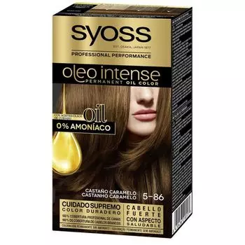 Краска для волос Oleo Intense Tinte Syoss, 5-86 Castao Caramelo