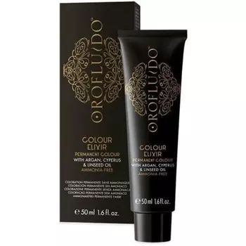 Краска для волос Orofluido без аммиака 5.66 Chatain Clair Intense Red 50 мл, Revlon