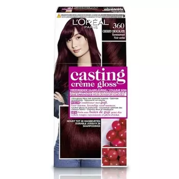 Краска для волос Paris Casting Crёme Gloss 360 Cherry Black, L'Oreal