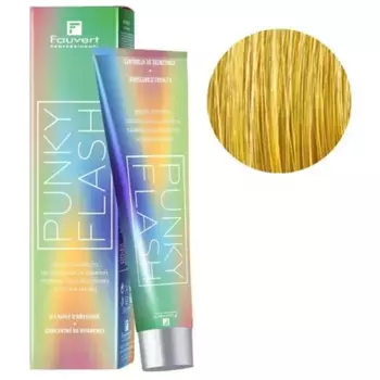 Краска для волос Punky Flash Yellow - 100 мл Fauvert