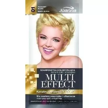 Краска для волос с мультиэффектом Тинт 01 Песочный блондин 35G, Joanna