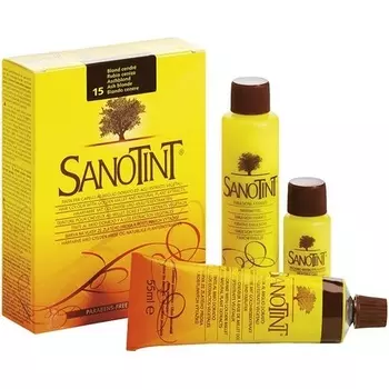 Краска для волос Sanotint Ash Blonde 15–4% PPD, без аммиака