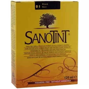 Краска для волос Sanotint Classic Black