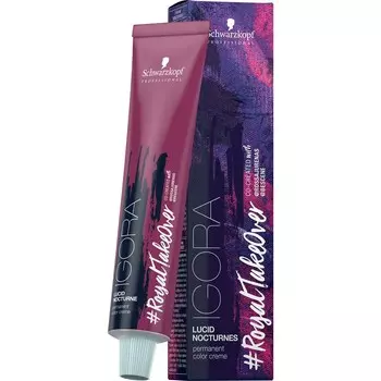 Краска для волос Schwarzkopf Professional Nocturne Permanent Color Creme, #RoyalTakeOver Nr. 6-299 / 60 ml