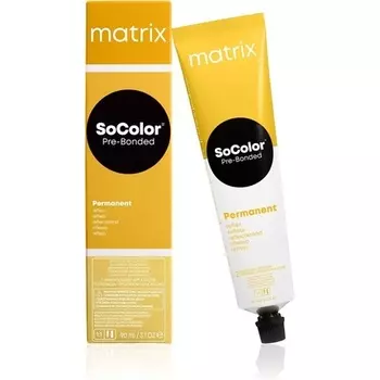 Краска для волос Socolor Pre-Bonded 4Rv+ Medium Brown Red Purple, 90 мл, Matrix