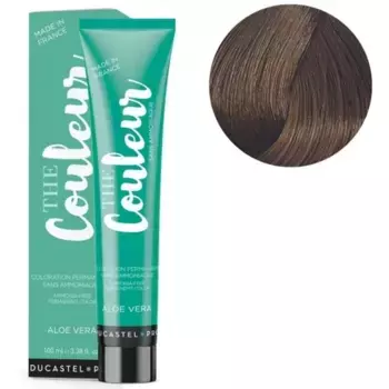 Краска для волос The Couleur 0% Ammonia Duxelle 100 мл 7.35 Golden Mahogany Blonde Ducastel