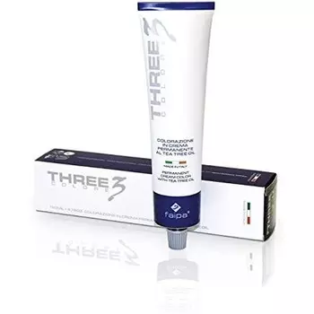Краска для волос Three Color Tintura Professional 9.3 Светло-золотистый блондин 120мл, Faipa