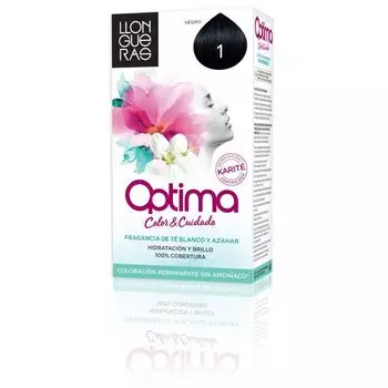 Краска для волос Tintes Optima Llongueras, 1 Negro