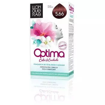 Краска для волос Tintes Optima Llongueras, 5.66 Rojo Oscuro Intenso