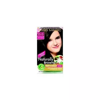 Краска для волос Tintes Sin Amoniaco Miss Magic, 5.0 Light Brown