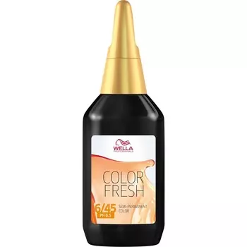 Краска для волос Wella Color Fresh, Nr. 6/45 Dunkelblond Rot-Mahagoni / 75 ml