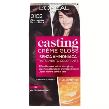 Краска-краска L'Oreal Casting Creme Gloss 3102 Холодный темно-коричневый