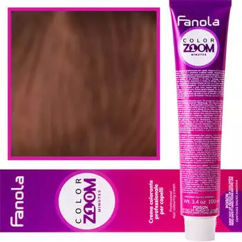 Краска Светло-каштановый медный Fanola Color Zoom