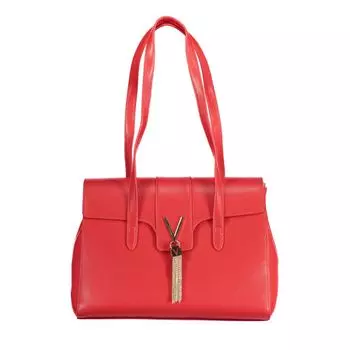 Красная полиэтиленовая сумка Valentino Bags