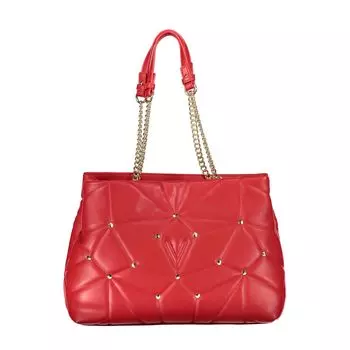 Красная полиэтиленовая сумка Valentino Bags